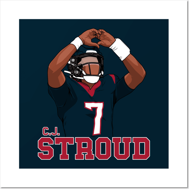 CJ STROUD Wall Art by origin illustrations